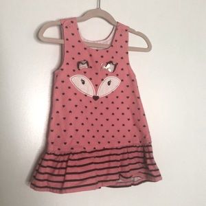 Girls Summer Fox Dress